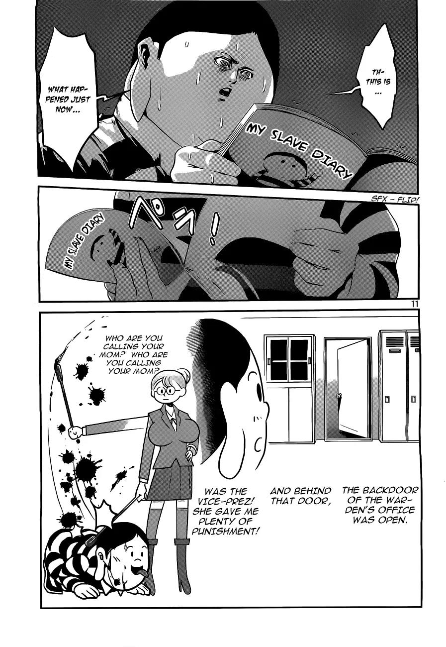 Kangoku Gakuen Chapter 49 page 12 - Chapter 49 : The Voice