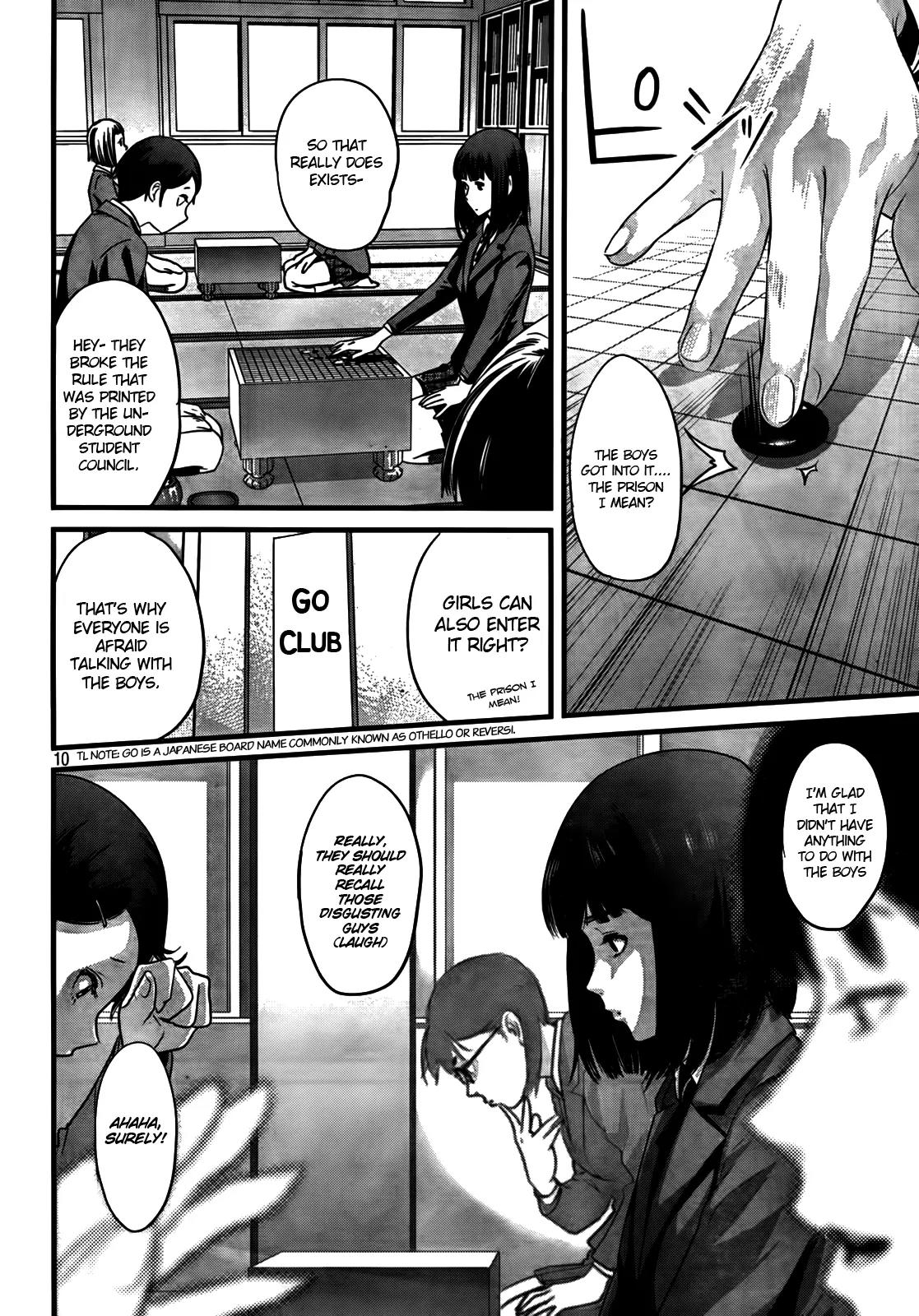 Kangoku Gakuen Chapter 5 page 10 - Chapter 5 : Four Leaf