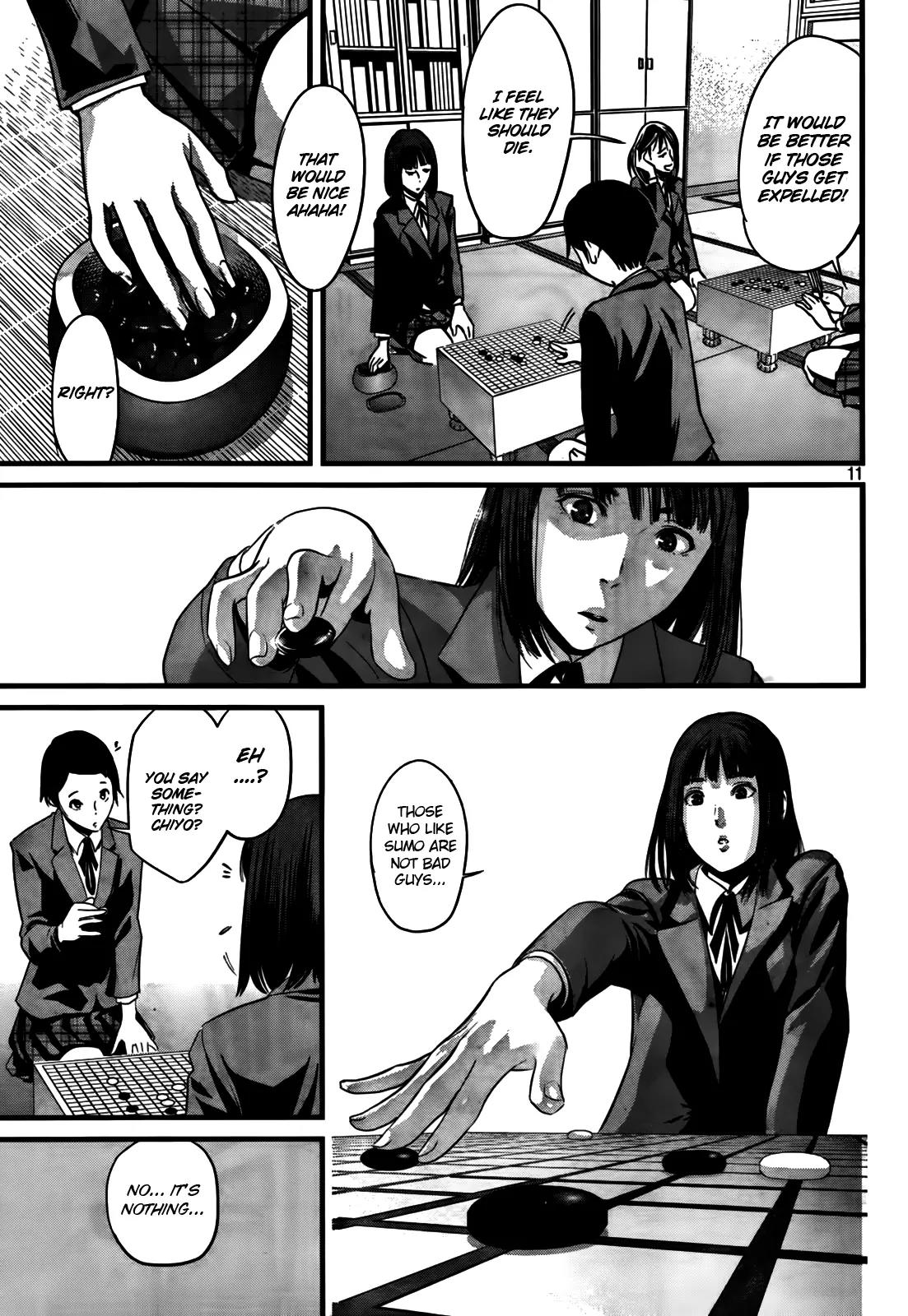 Kangoku Gakuen Chapter 5 page 11 - Chapter 5 : Four Leaf
