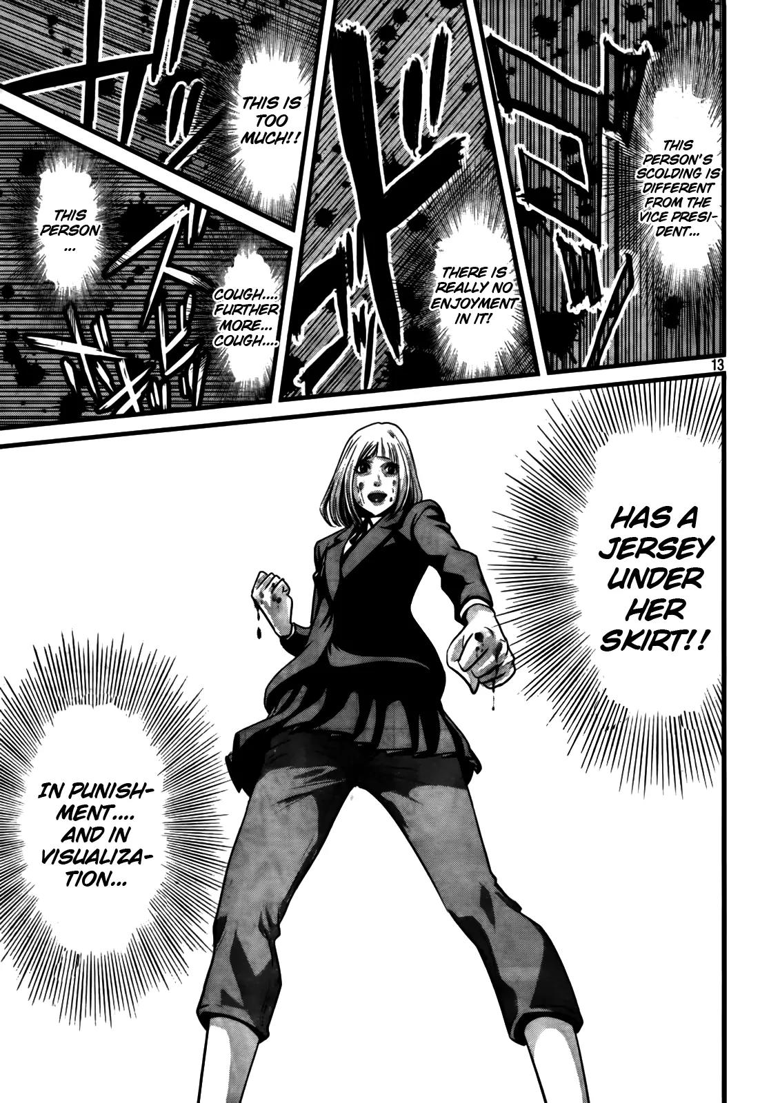 Kangoku Gakuen Chapter 5 page 13 - Chapter 5 : Four Leaf