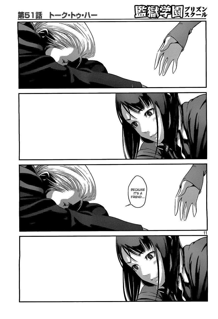 Kangoku Gakuen Chapter 51 page 12 - Chapter 51 : Talk to her