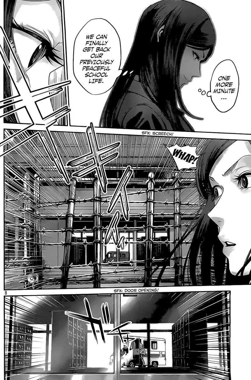 Kangoku Gakuen Chapter 53 page 9 - Chapter 53: Limit.