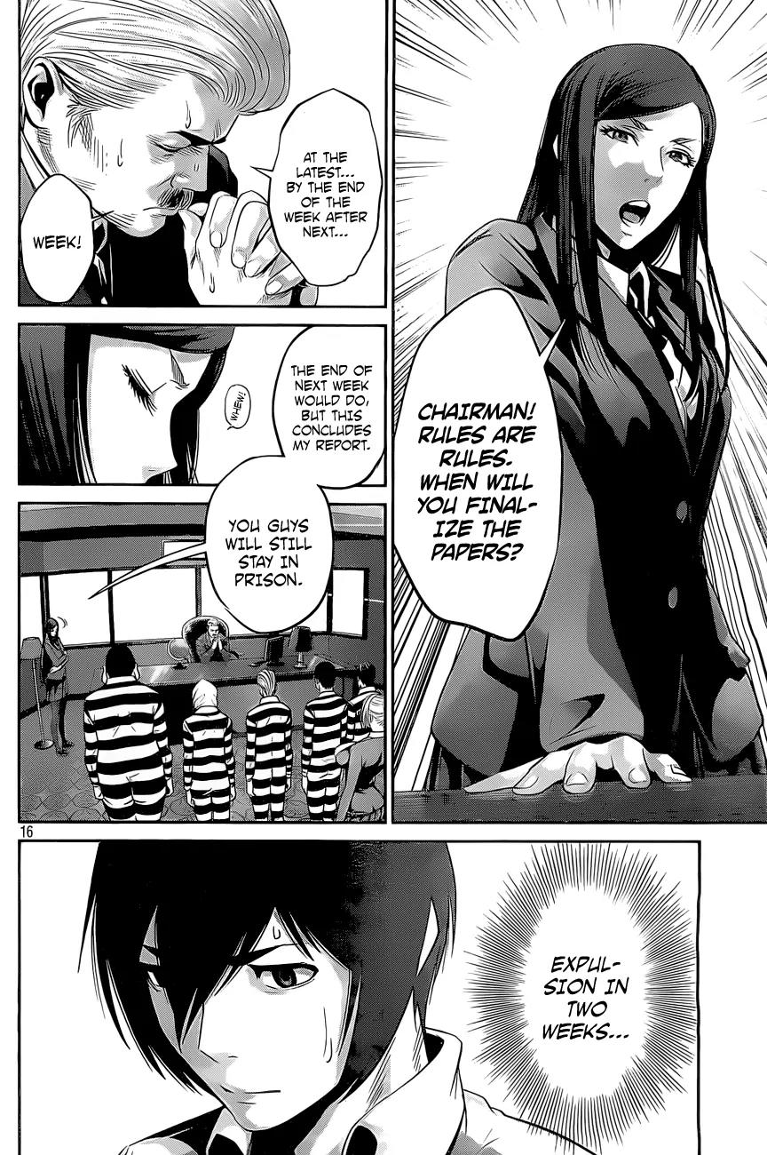 Kangoku Gakuen Chapter 54 page 17 - Chapter 54: Cheers.