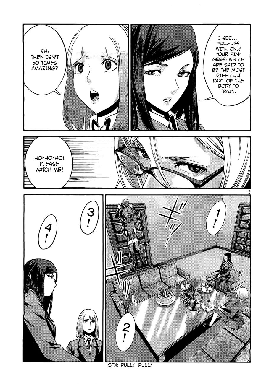 Kangoku Gakuen Chapter 55 page 4 - Chapter 55: The Fall.