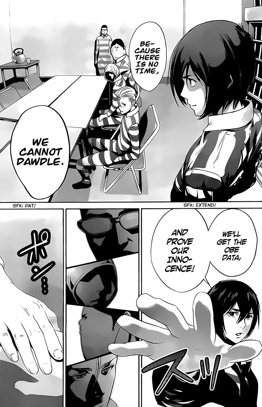 Kangoku Gakuen Chapter 56 page 10 - Chapter 56: The Warlords / The Men's Vow.