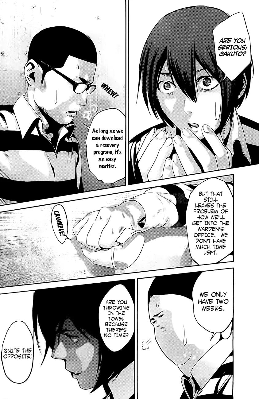 Kangoku Gakuen Chapter 56 page 9 - Chapter 56: The Warlords / The Men's Vow.