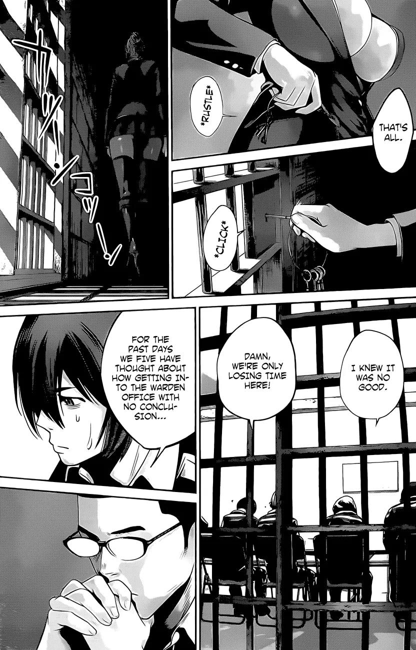 Kangoku Gakuen Chapter 57 page 10 - Chapter 57: Over the top.