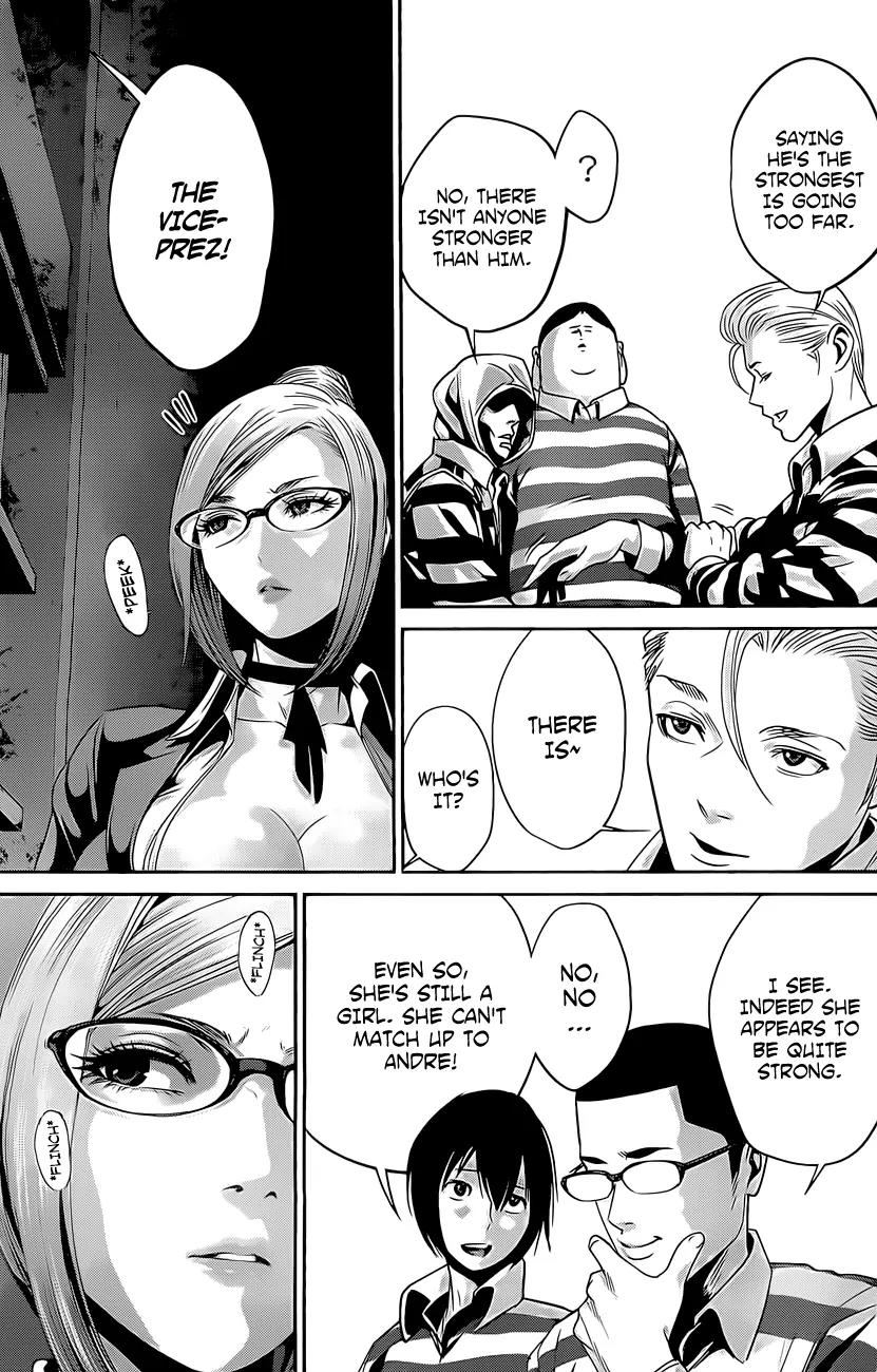 Kangoku Gakuen Chapter 57 page 14 - Chapter 57: Over the top.