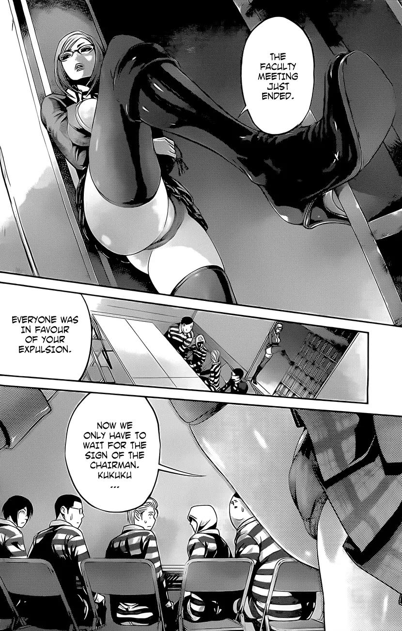 Kangoku Gakuen Chapter 57 page 9 - Chapter 57: Over the top.