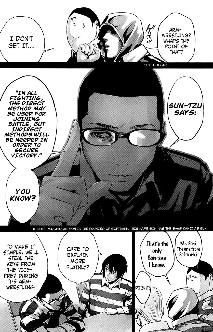 Kangoku Gakuen Chapter 58 page 5 - Chapter 58: Mission: 10 minutes.