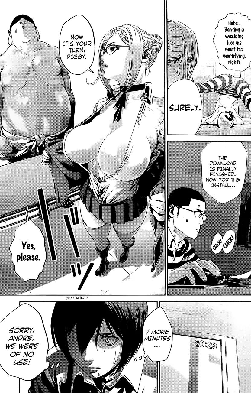 Kangoku Gakuen Chapter 59 page 18 - Chapter 59: Dizzy.