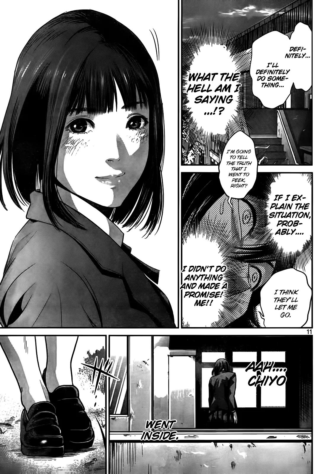 Kangoku Gakuen Chapter 6 page 11 - Chapter 6 : On the Side of the Crows Nest