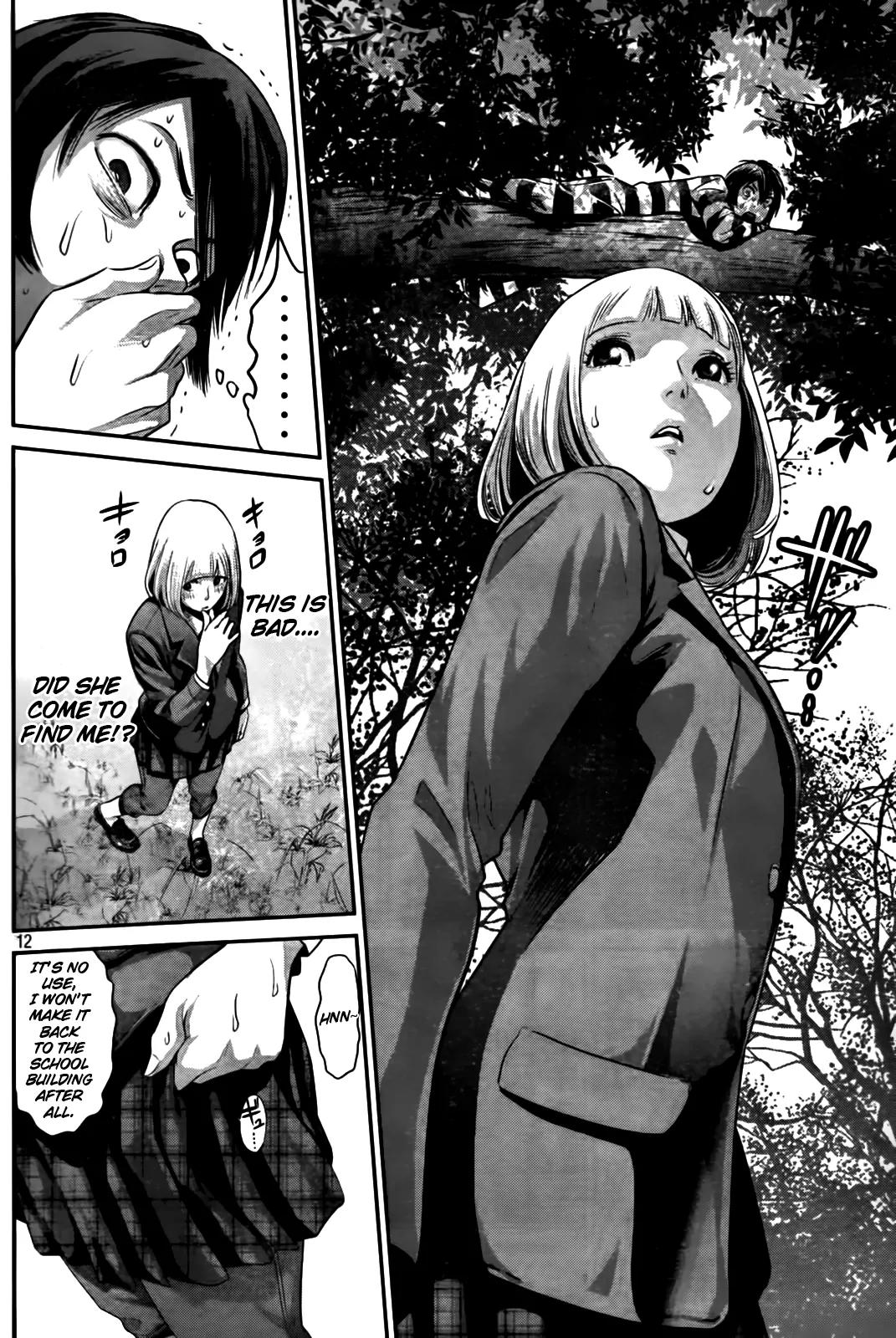 Kangoku Gakuen Chapter 6 page 12 - Chapter 6 : On the Side of the Crows Nest
