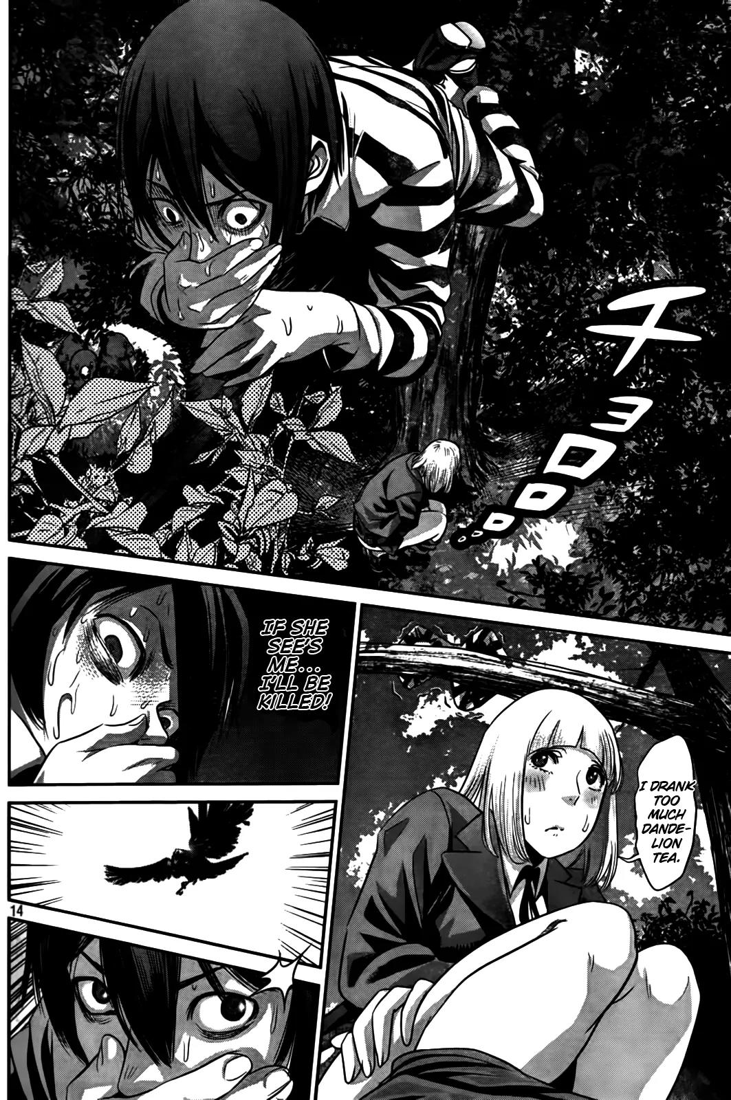 Kangoku Gakuen Chapter 6 page 14 - Chapter 6 : On the Side of the Crows Nest