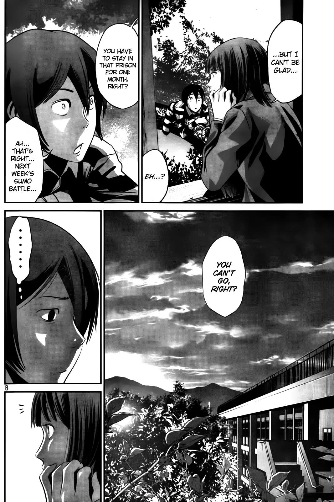 Kangoku Gakuen Chapter 6 page 8 - Chapter 6 : On the Side of the Crows Nest