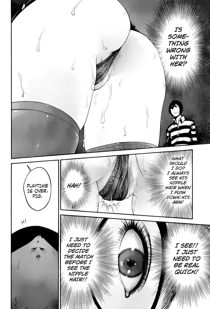 Kangoku Gakuen Chapter 60 page 11 - Chapter 60: Fullmetal - The Evil Hair.