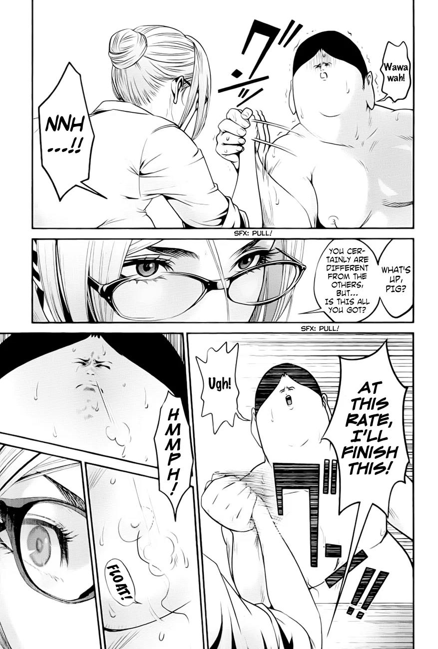 Kangoku Gakuen Chapter 60 page 6 - Chapter 60: Fullmetal - The Evil Hair.