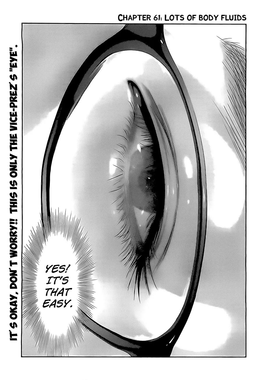 Kangoku Gakuen Chapter 61 page 2 - Chapter 61: Lots of body fluids.