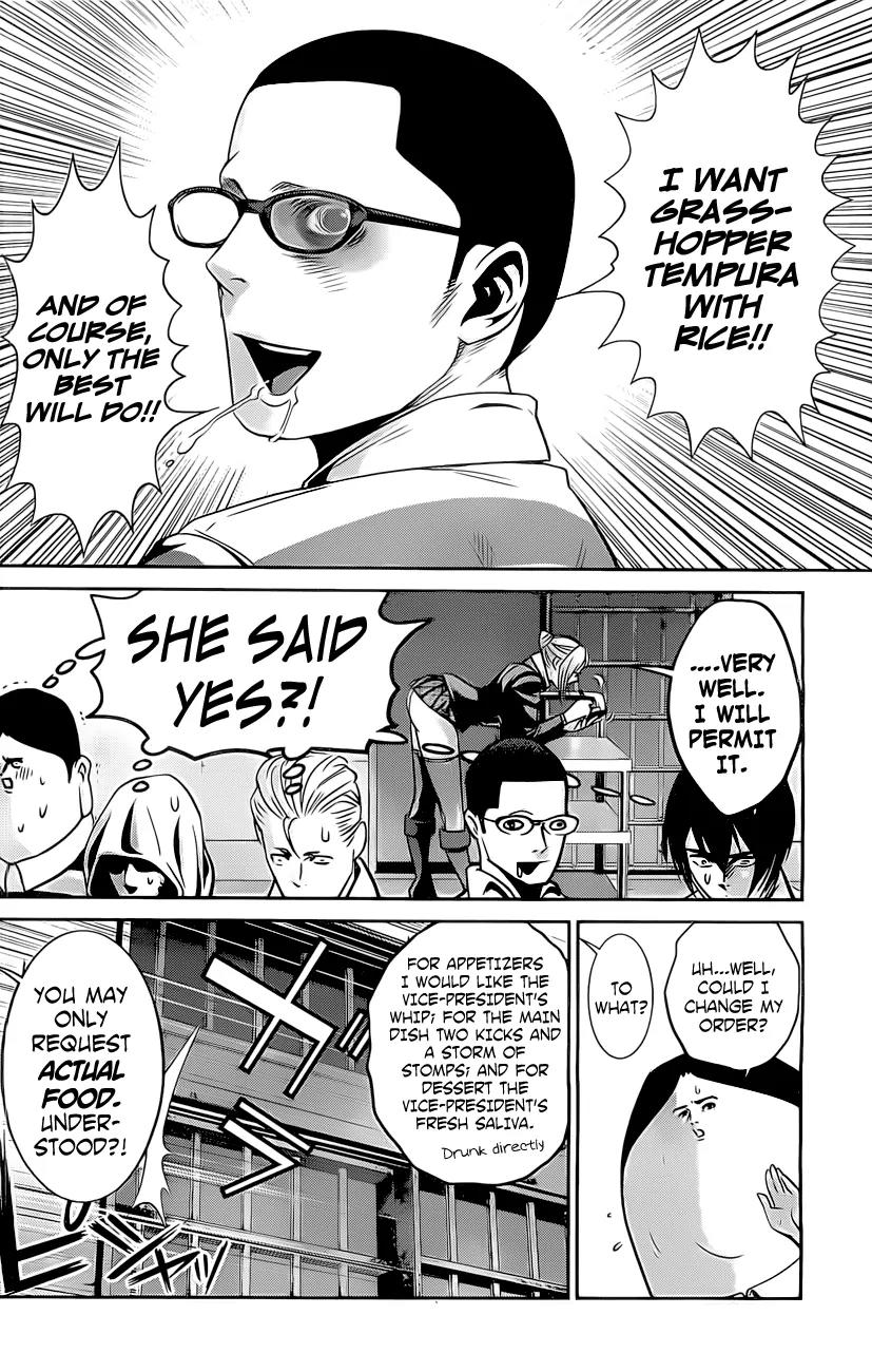 Kangoku Gakuen Chapter 62 page 11 - Chapter 62: The most heartrending letter in all Japan.
