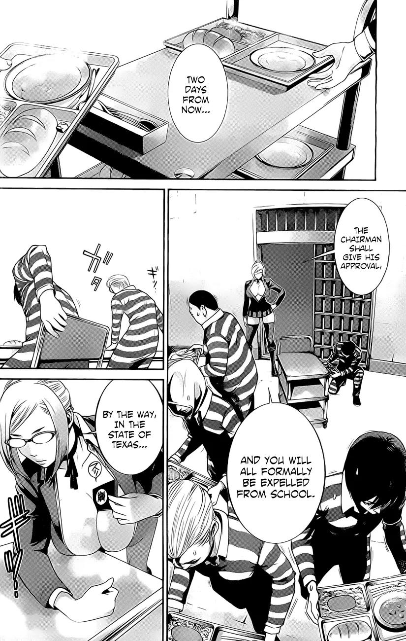 Kangoku Gakuen Chapter 62 page 9 - Chapter 62: The most heartrending letter in all Japan.
