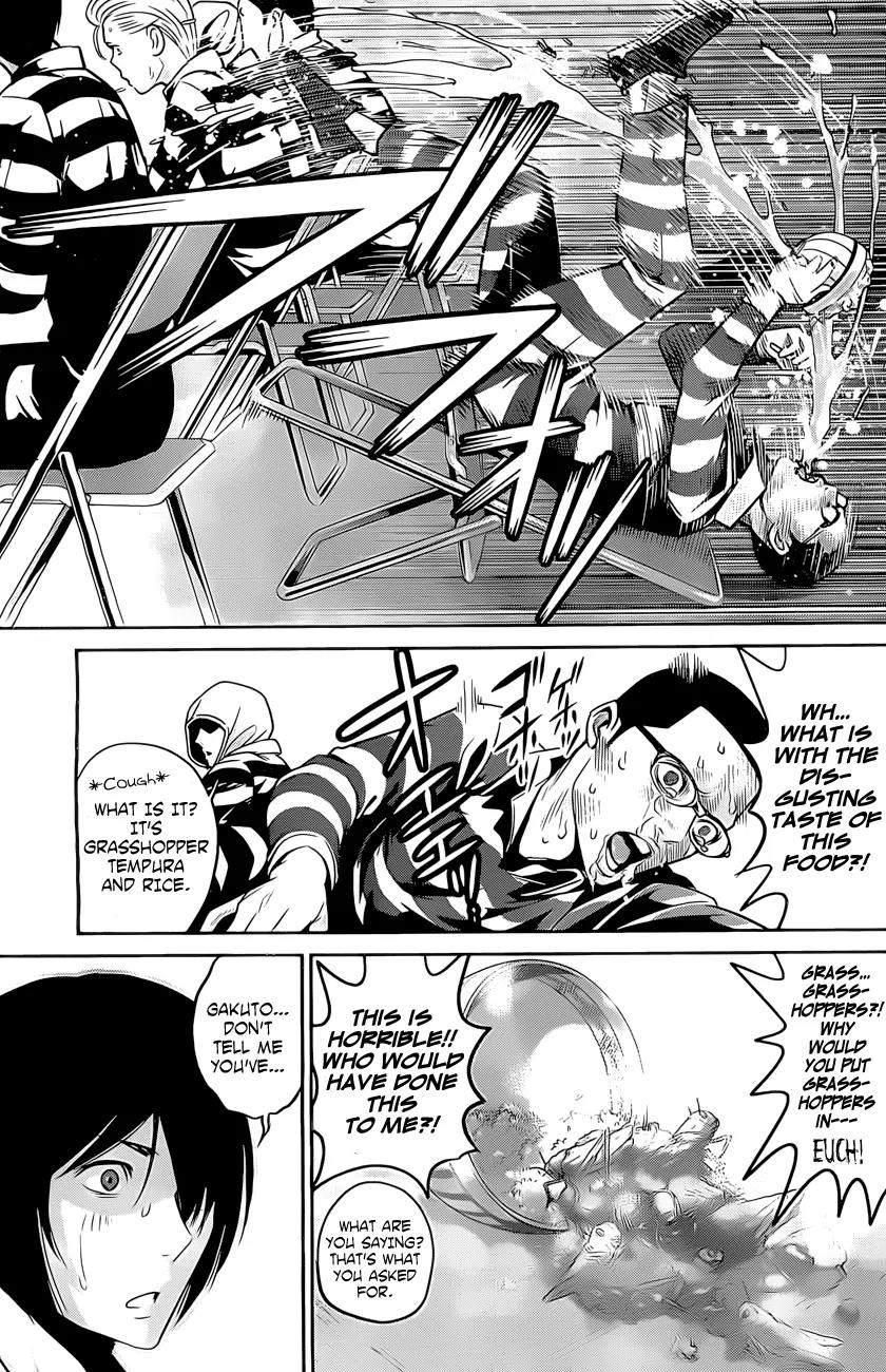 Kangoku Gakuen Chapter 63 page 10 - Chapter 63: The Prisoners' Last Supper.