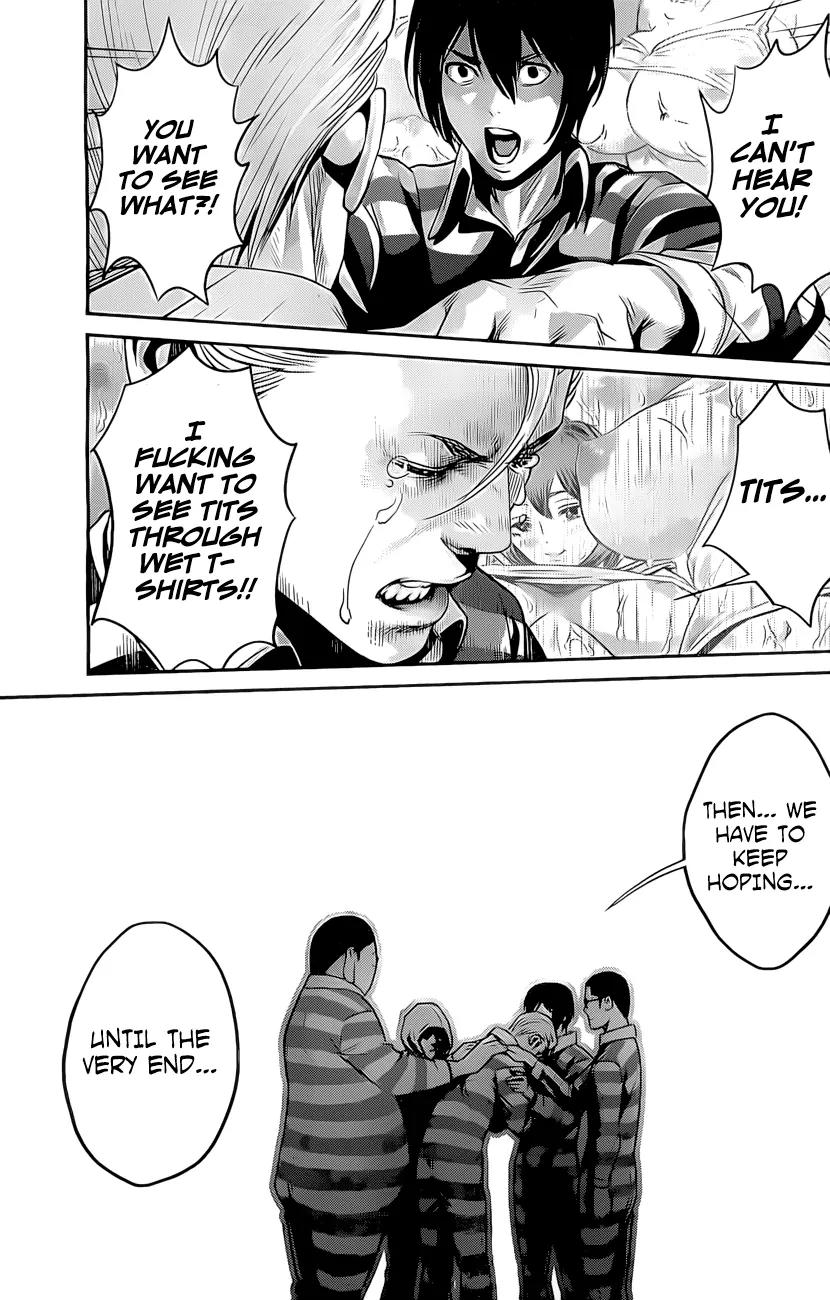 Kangoku Gakuen Chapter 64 page 12 - Chapter 64: Write for tomorrow!