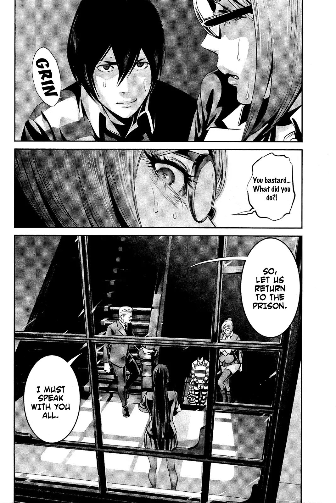 Kangoku Gakuen Chapter 65 page 19 - Chapter 65: The Gallows' Melody.