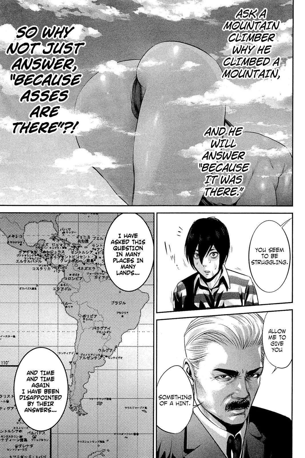 Kangoku Gakuen Chapter 67 page 14 - Chapter 67: If you were to choose asses...