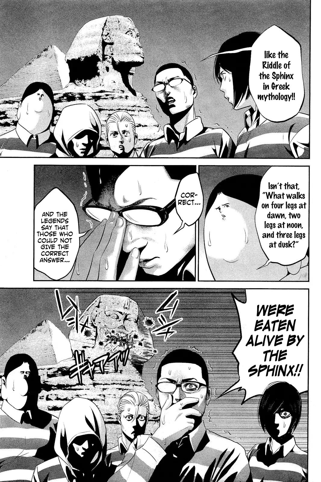 Kangoku Gakuen Chapter 67 page 4 - Chapter 67: If you were to choose asses...