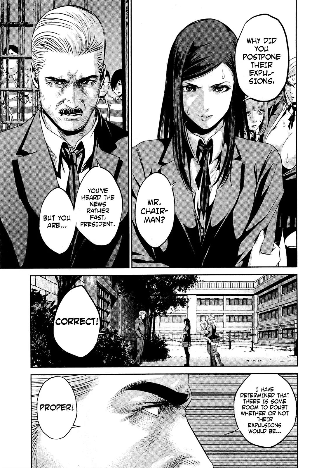 Kangoku Gakuen Chapter 68 page 12 - Chapter 68: How amazing is the ass in life!