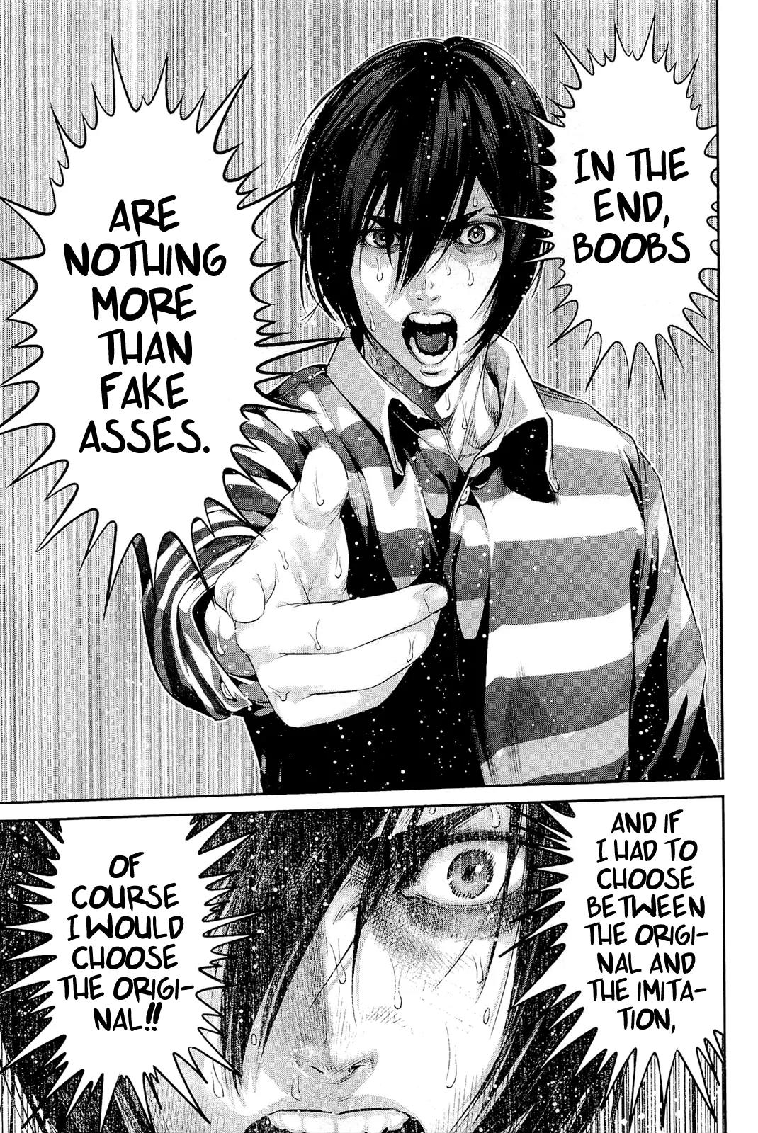 Kangoku Gakuen Chapter 68 page 6 - Chapter 68: How amazing is the ass in life!