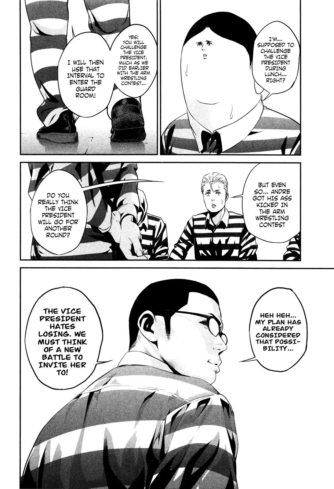 Kangoku Gakuen Chapter 69 page 6 - Chapter 69: Eryngii Brockovich