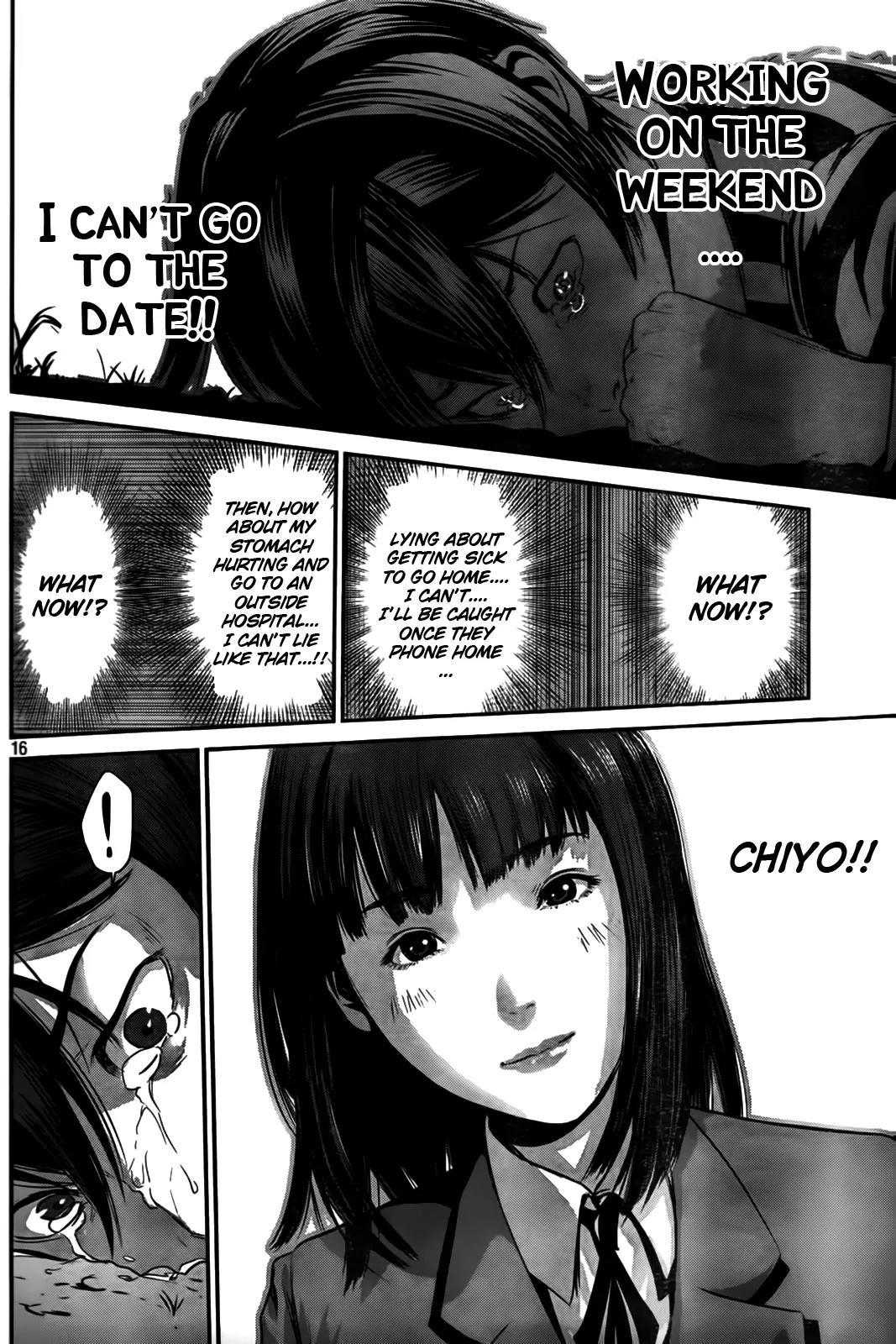 Kangoku Gakuen Chapter 7 page 16 - Chapter 7 : 5 Person of Wasteland