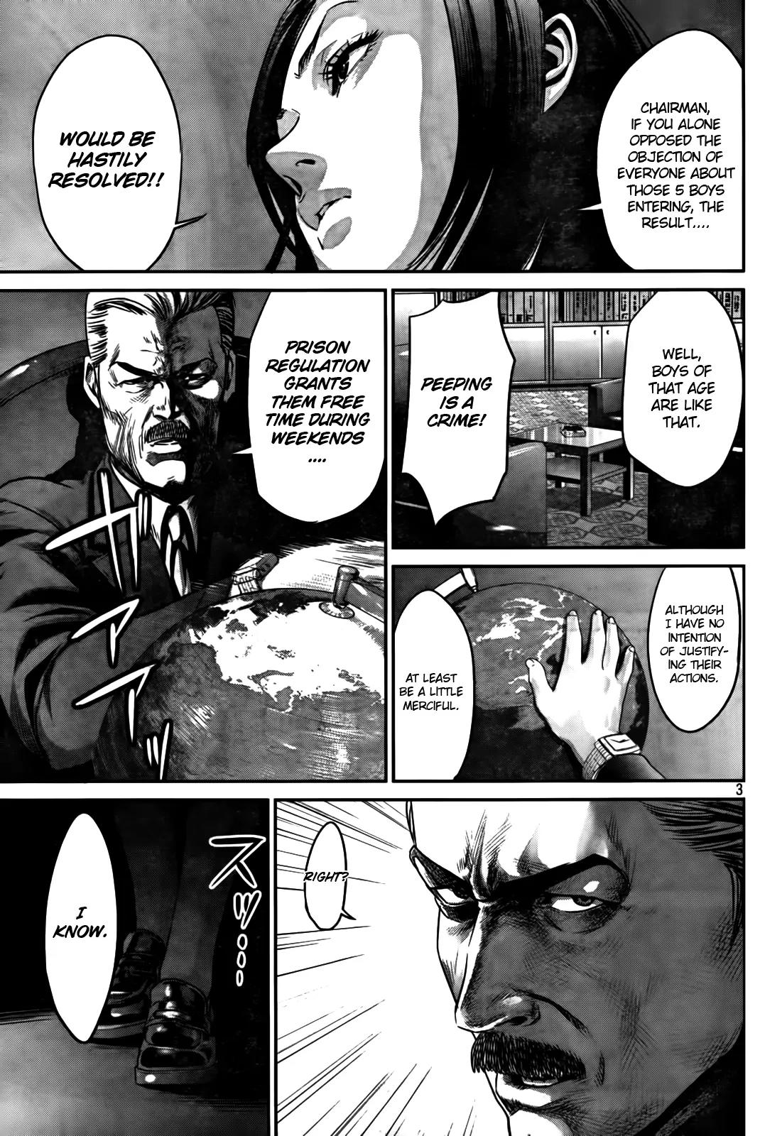 Kangoku Gakuen Chapter 7 page 3 - Chapter 7 : 5 Person of Wasteland