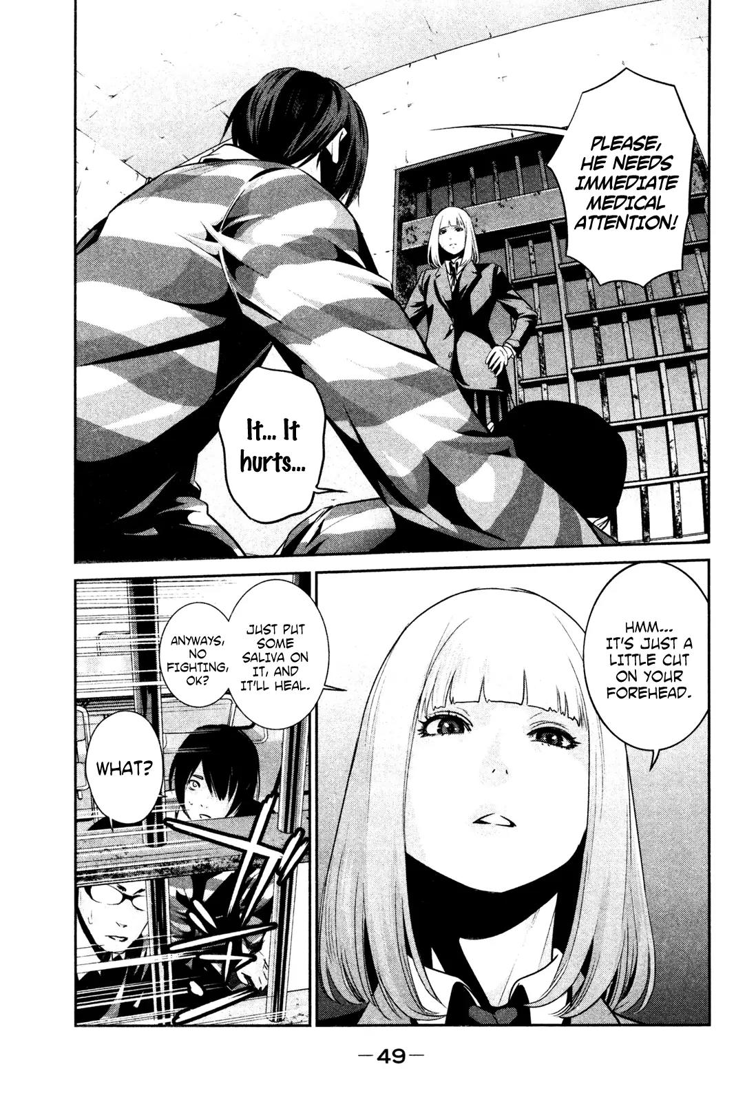 Kangoku Gakuen Chapter 71 page 10 - Chapter 71: Brad Diamond.