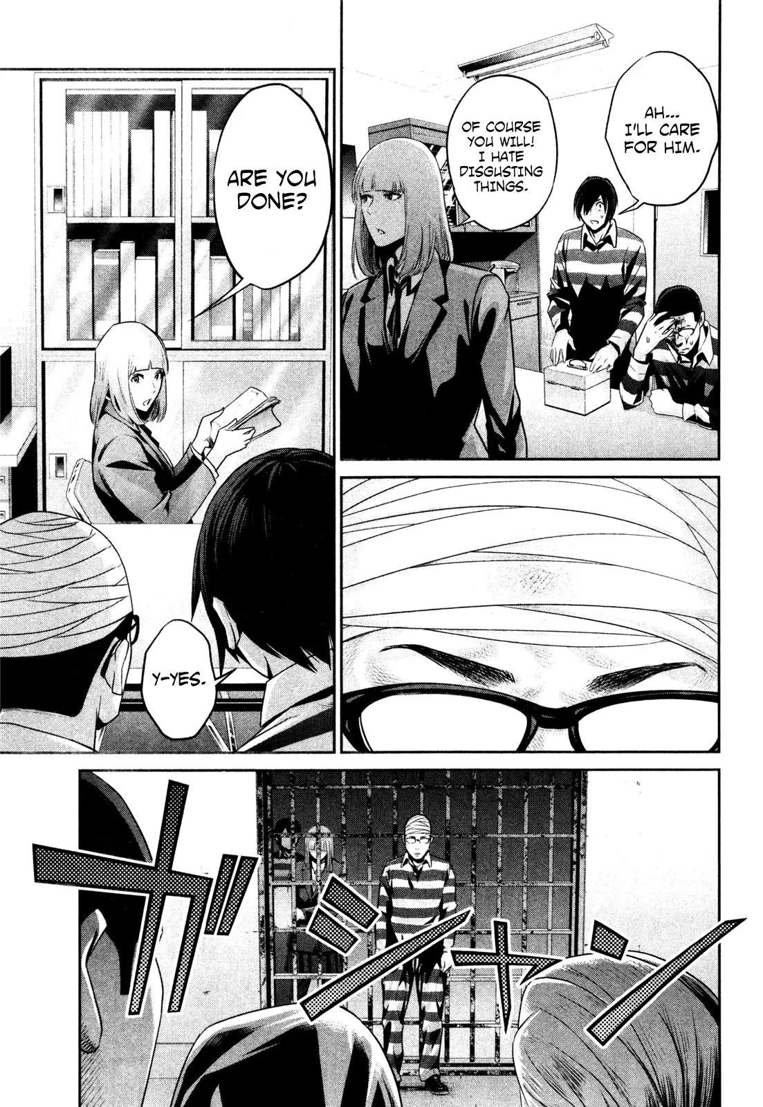 Kangoku Gakuen Chapter 71 page 14 - Chapter 71: Brad Diamond.