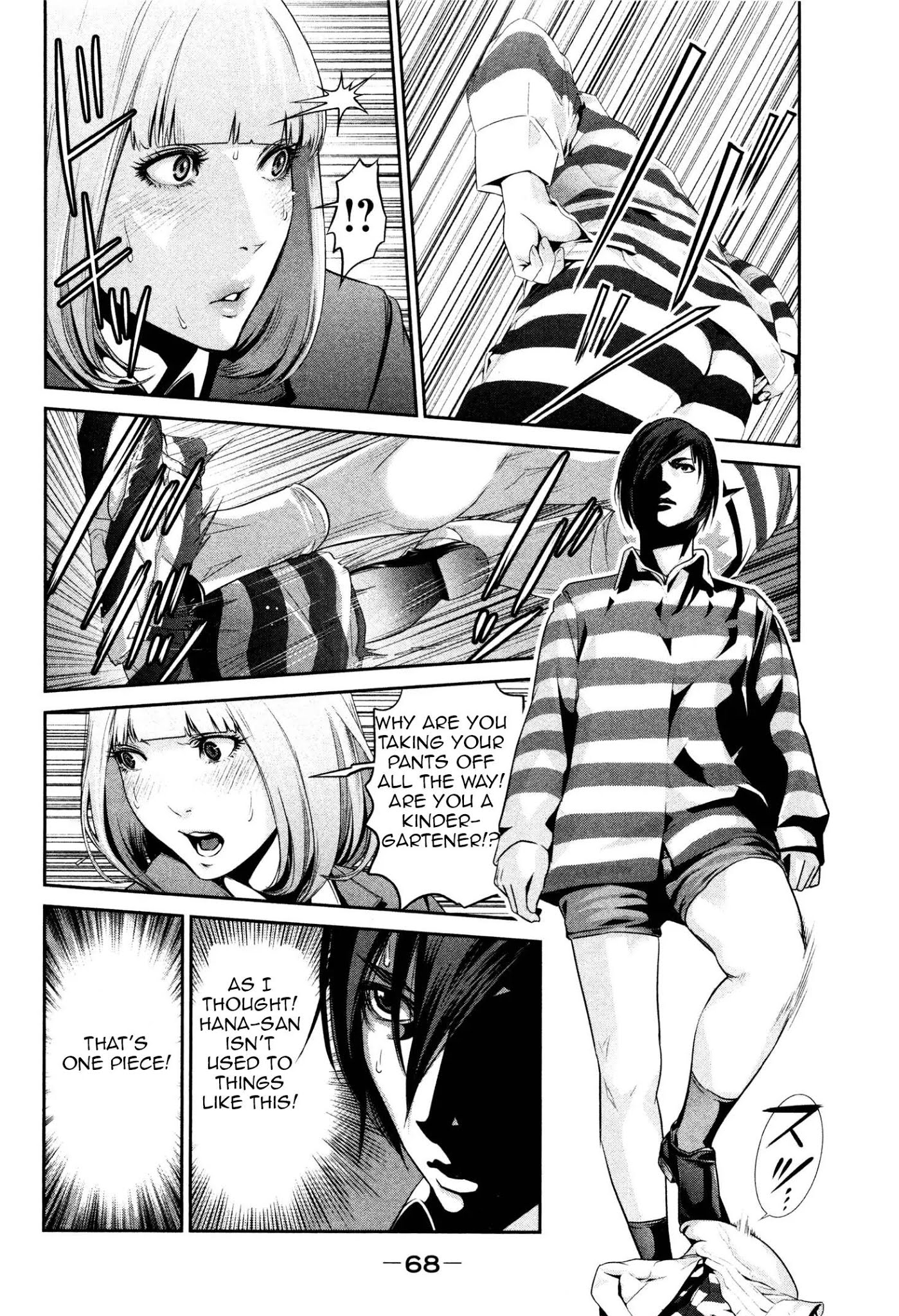 Kangoku Gakuen Chapter 72 page 10 - Chapter 72: Scissor Hands