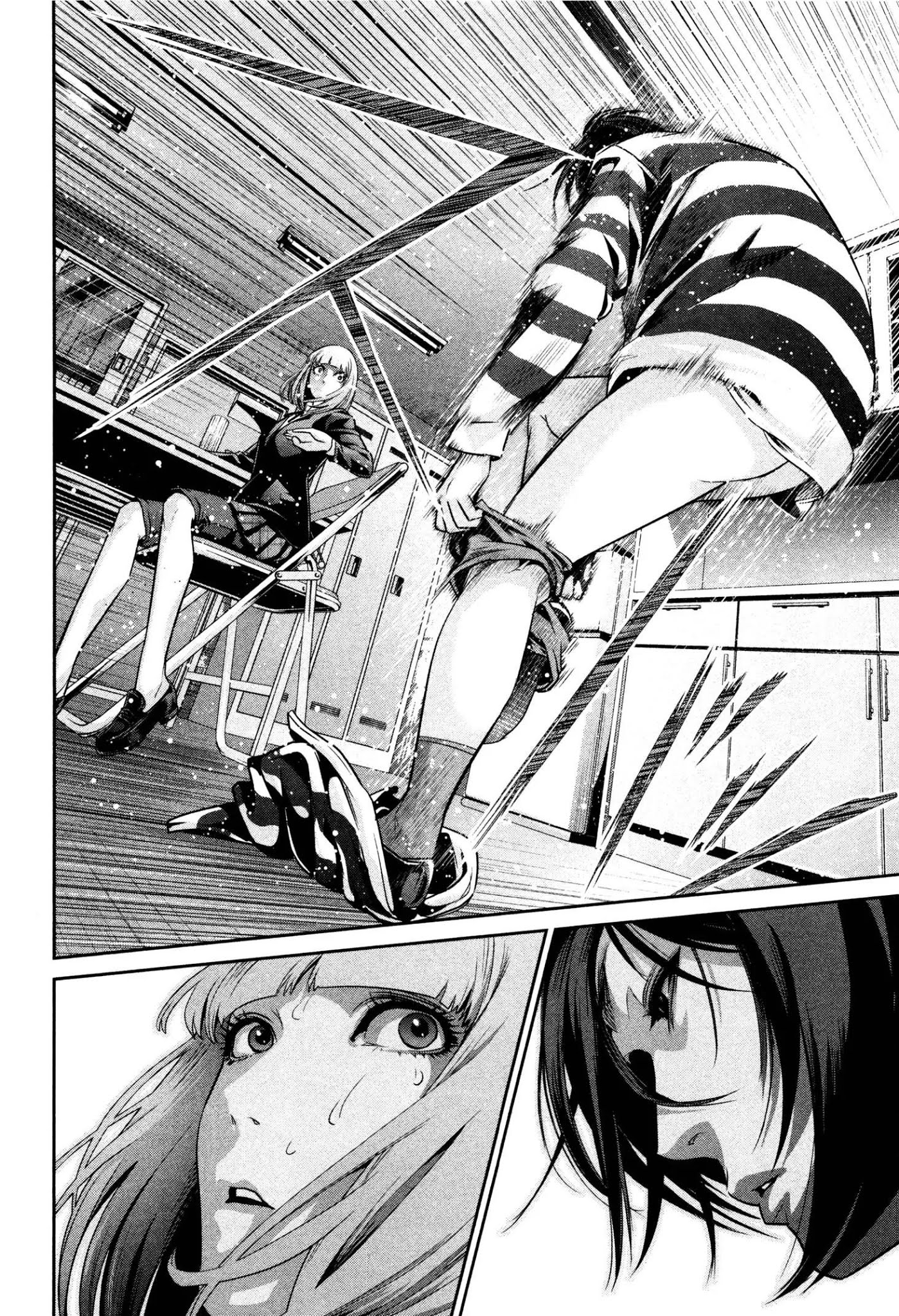 Kangoku Gakuen Chapter 72 page 12 - Chapter 72: Scissor Hands