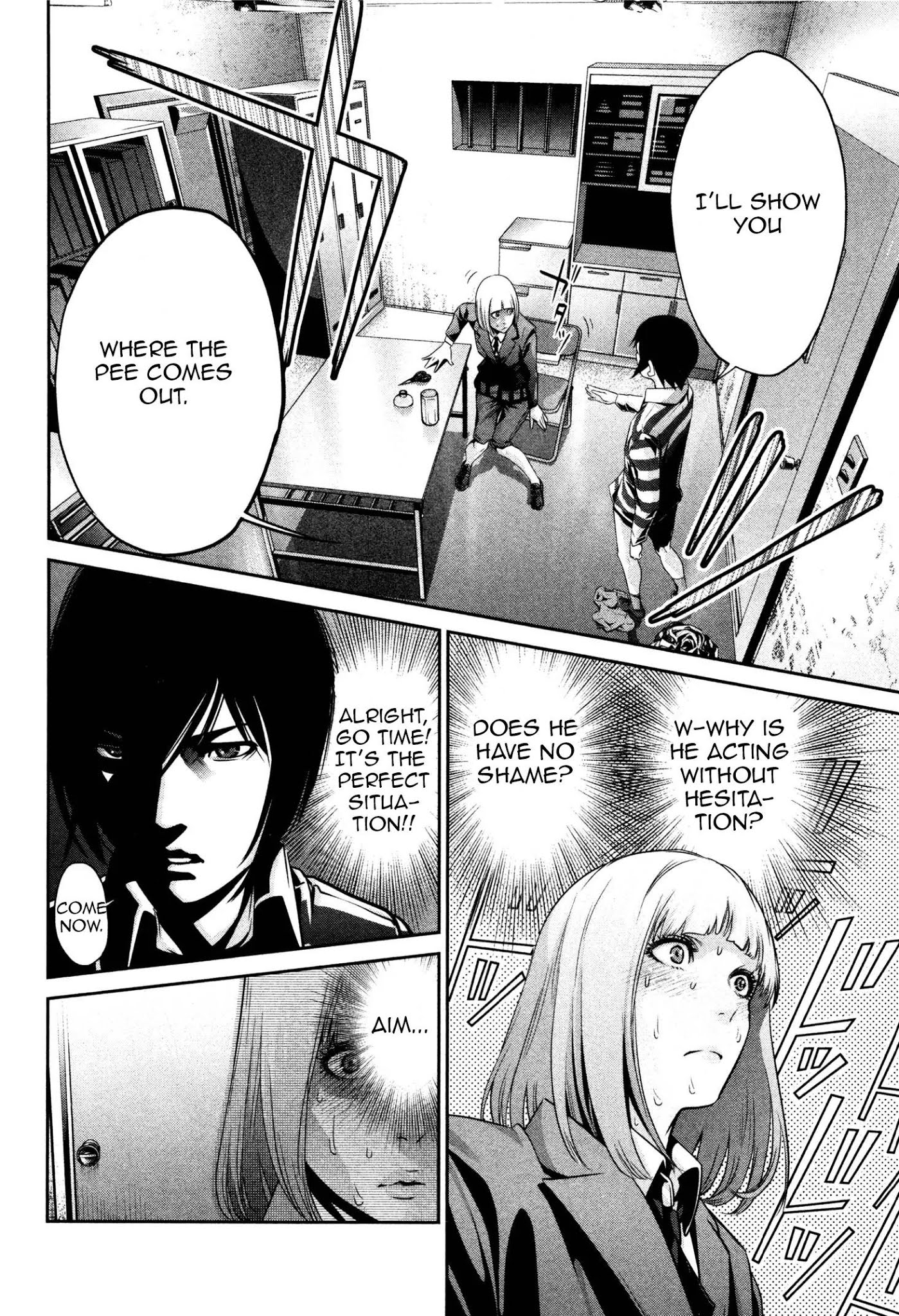 Kangoku Gakuen Chapter 72 page 14 - Chapter 72: Scissor Hands