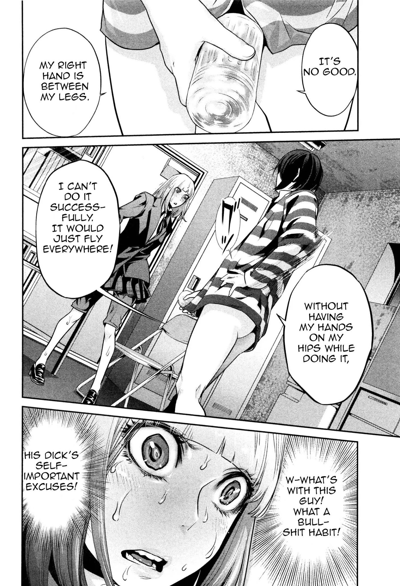 Kangoku Gakuen Chapter 72 page 16 - Chapter 72: Scissor Hands