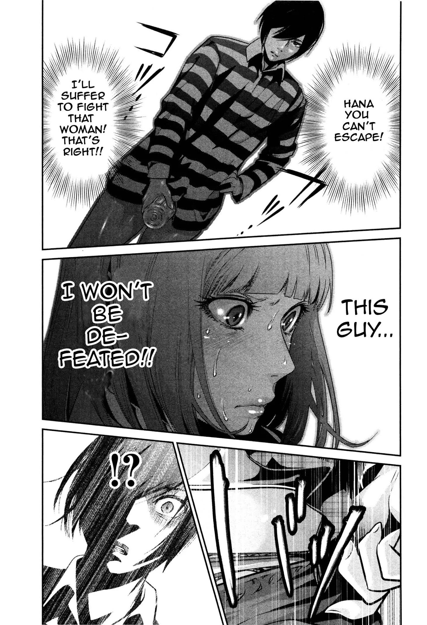 Kangoku Gakuen Chapter 72 page 17 - Chapter 72: Scissor Hands