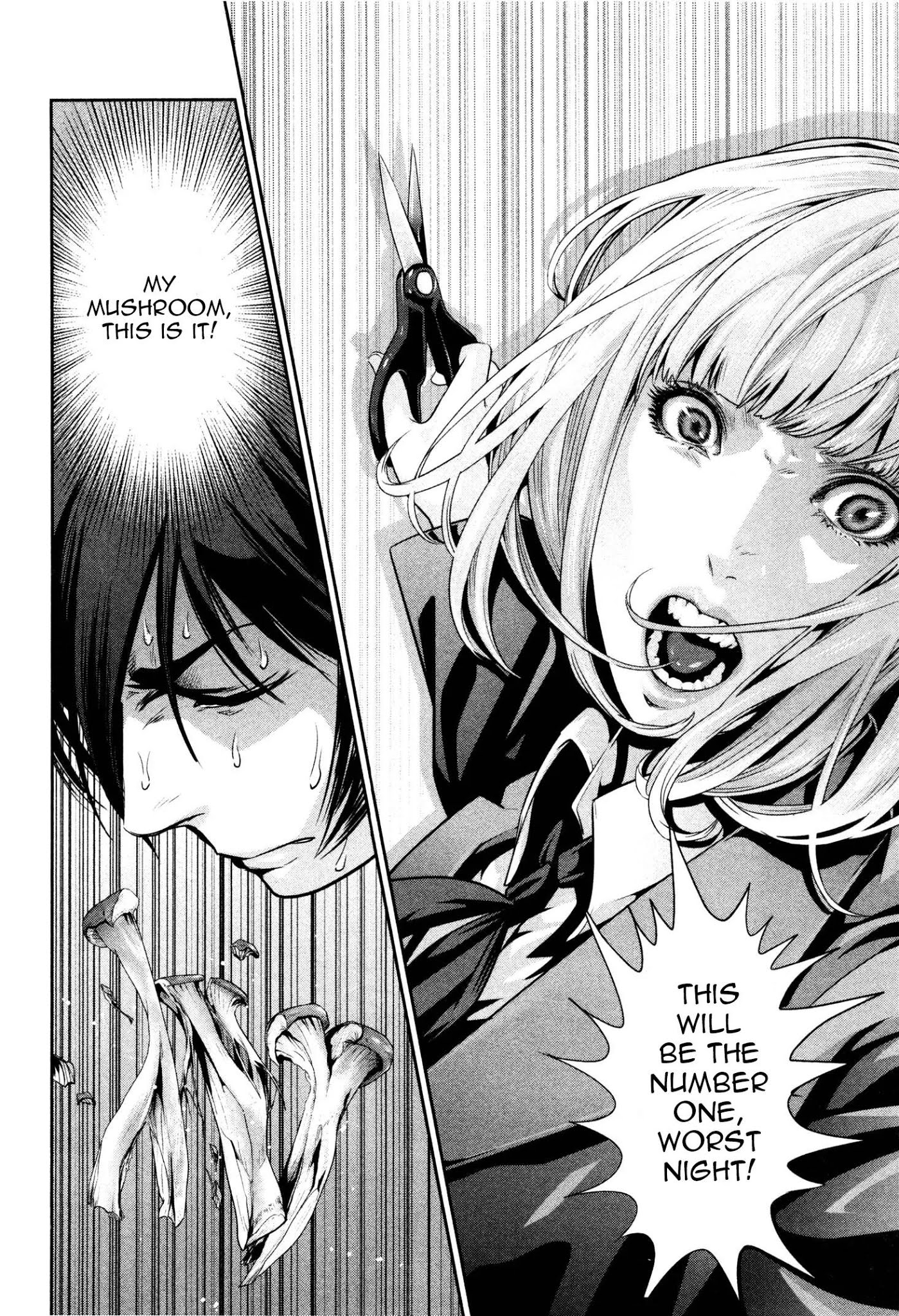 Kangoku Gakuen Chapter 72 page 4 - Chapter 72: Scissor Hands