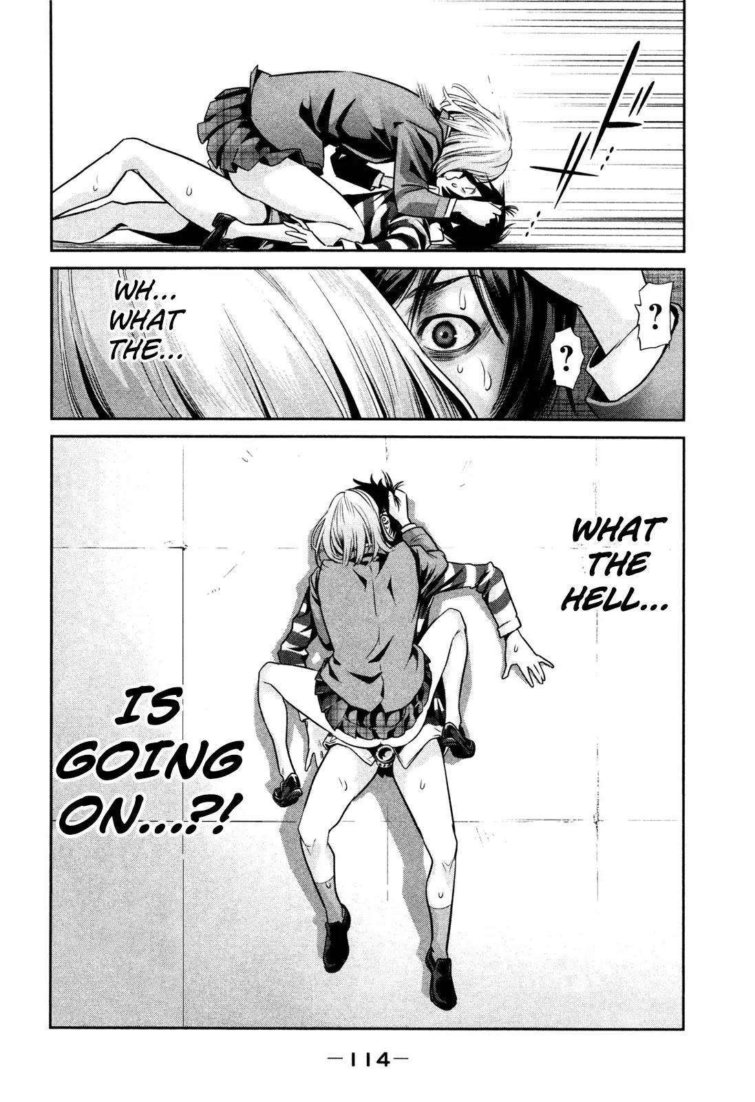 Kangoku Gakuen Chapter 74 page 18 - Chapter 74: IN&OUT