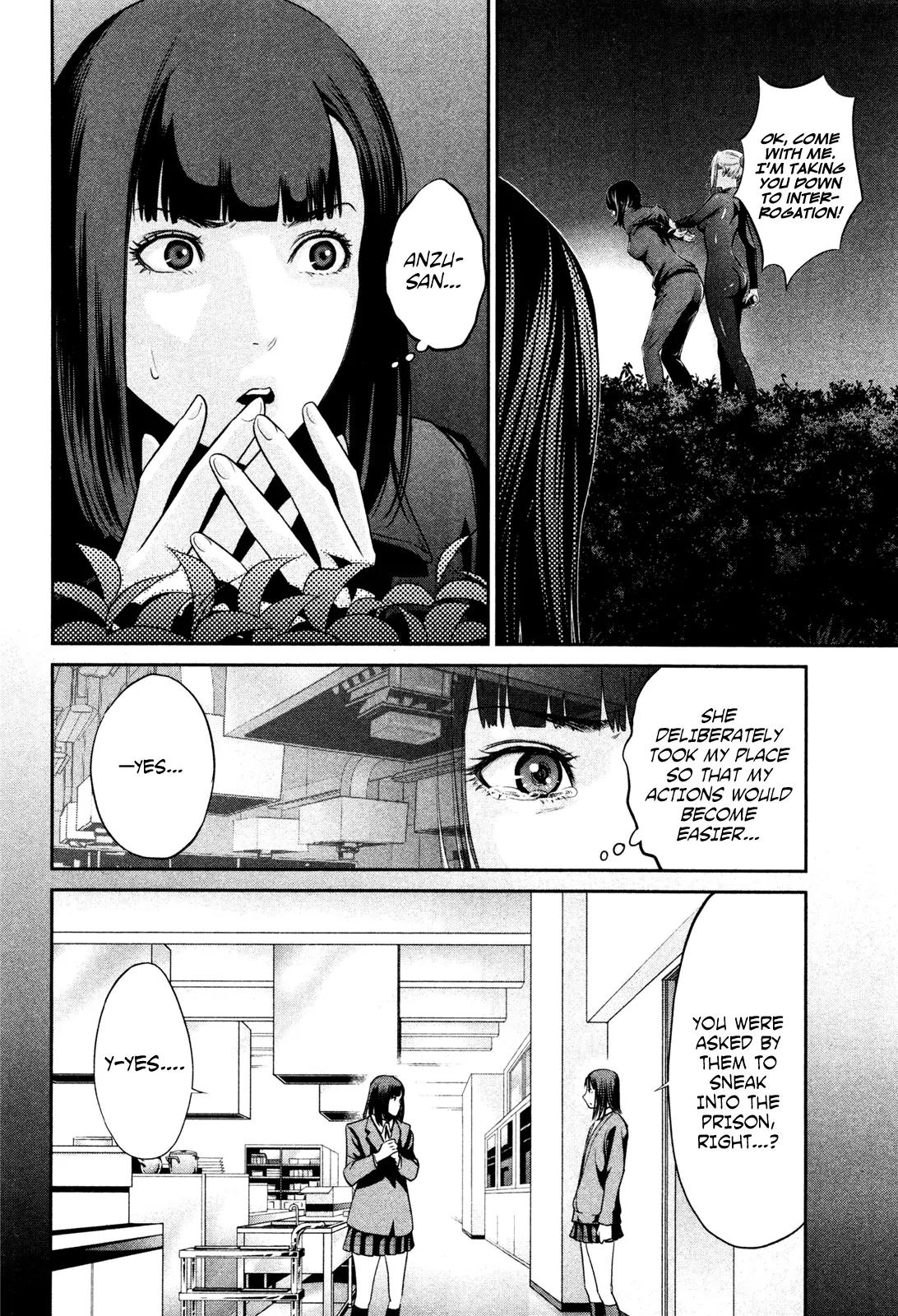 Kangoku Gakuen Chapter 74 page 9 - Chapter 74: IN&OUT
