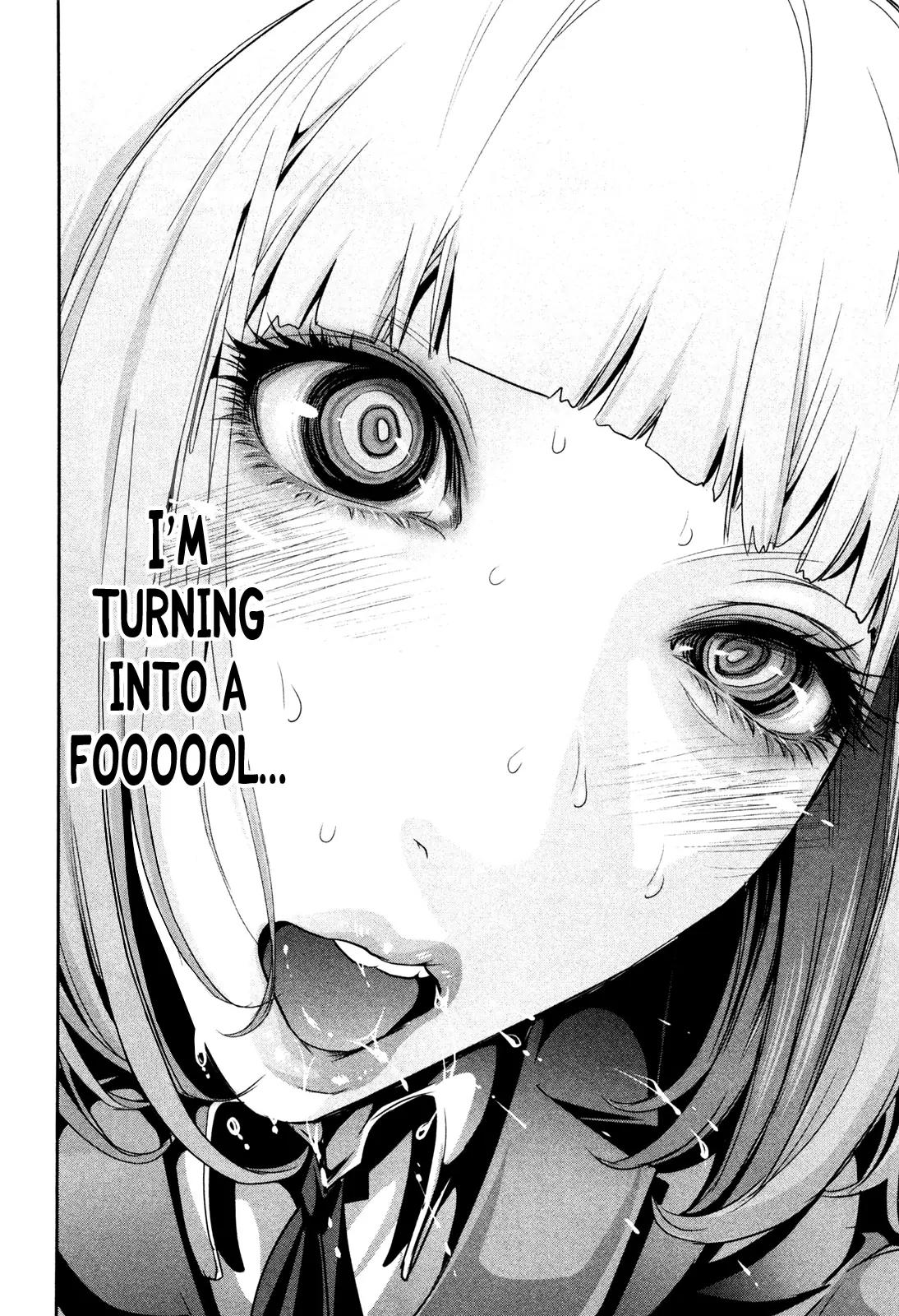 Kangoku Gakuen Chapter 76 page 17 - Chapter 76: Long Kiss Goodnight.