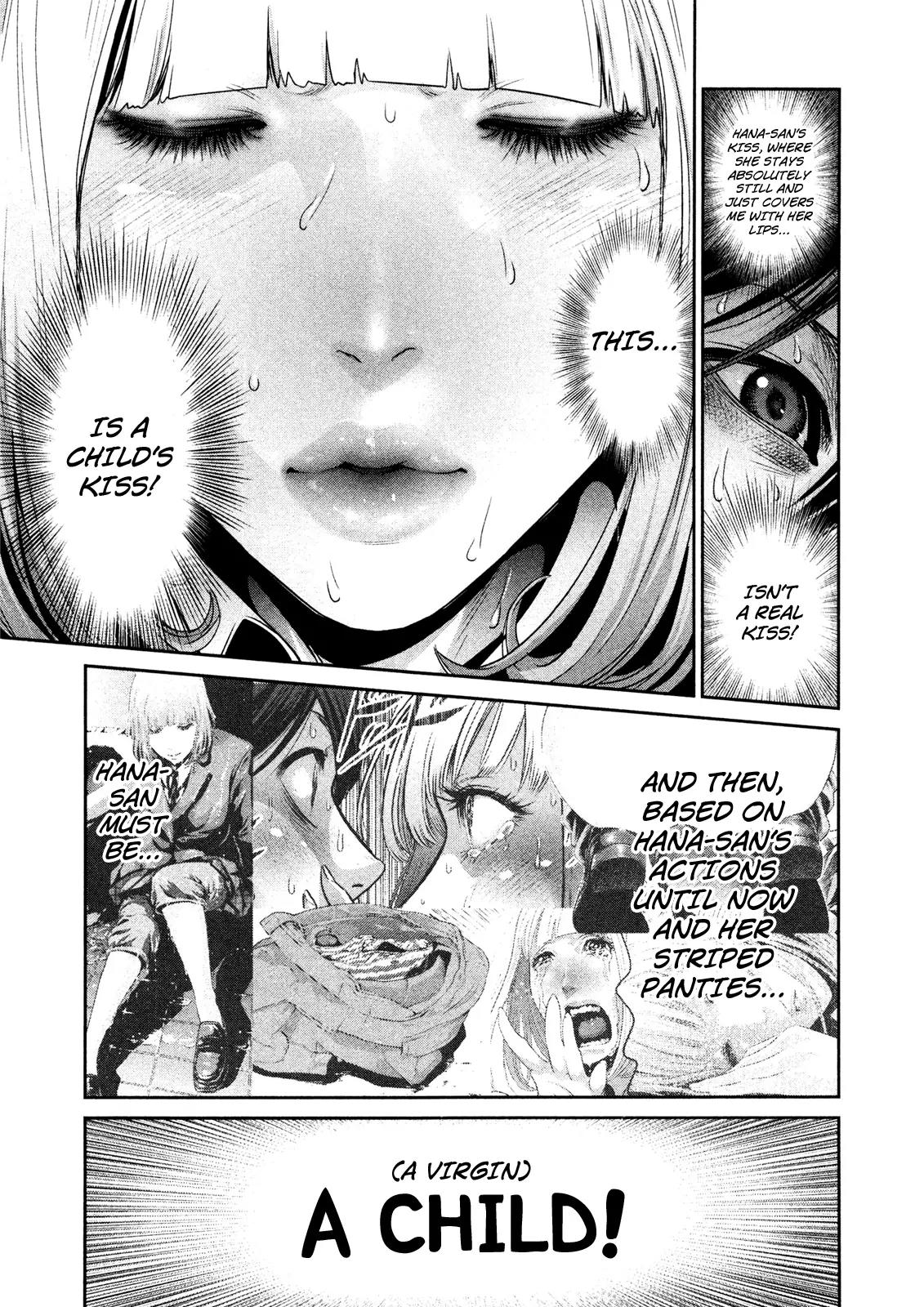 Kangoku Gakuen Chapter 76 page 8 - Chapter 76: Long Kiss Goodnight.