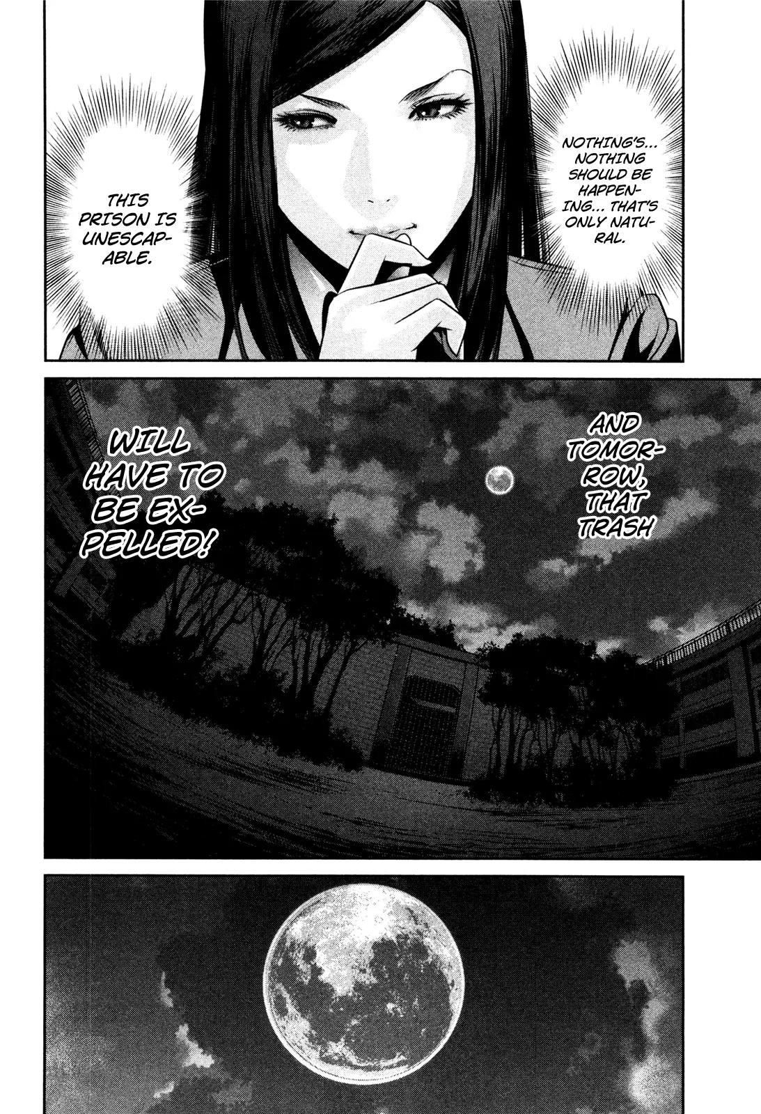 Kangoku Gakuen Chapter 78 page 16 - Chapter 78: On a night when the moon shines.