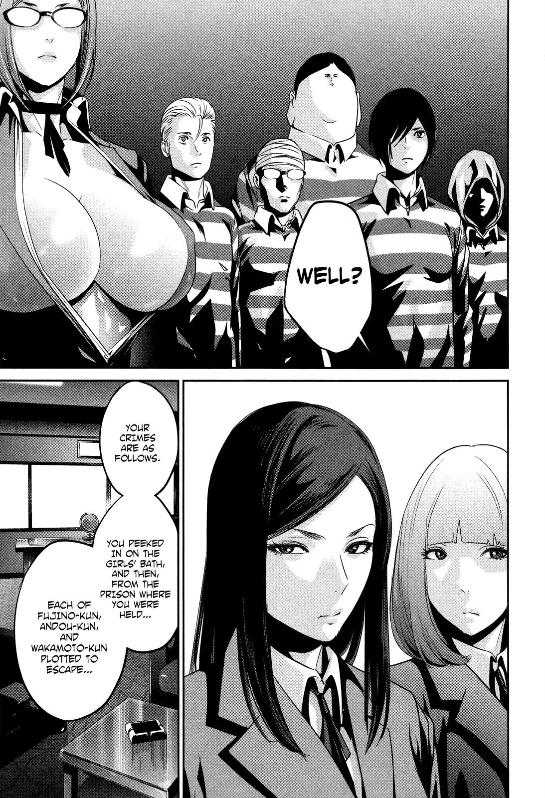 Kangoku Gakuen Chapter 79 page 8 - Chapter 79: The Morning of Expulsion