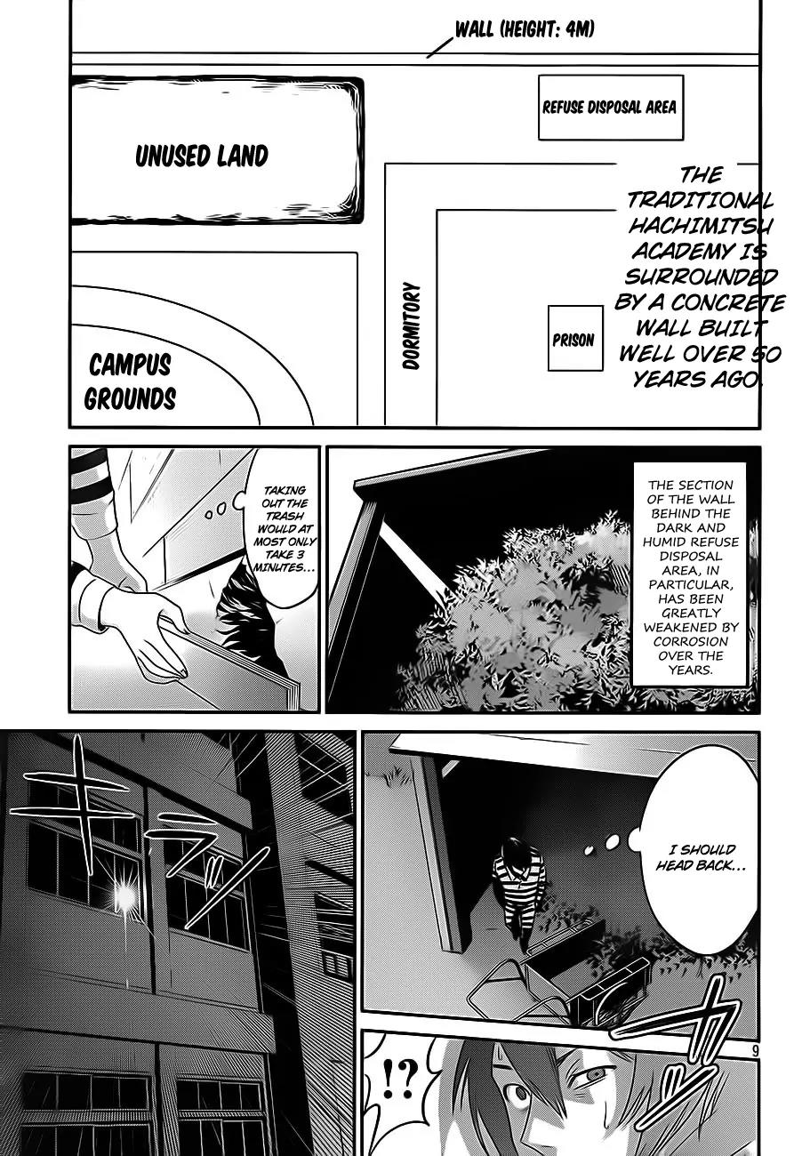 Kangoku Gakuen Chapter 8 page 10 - Chapter 8 : Inside the Jailhouse