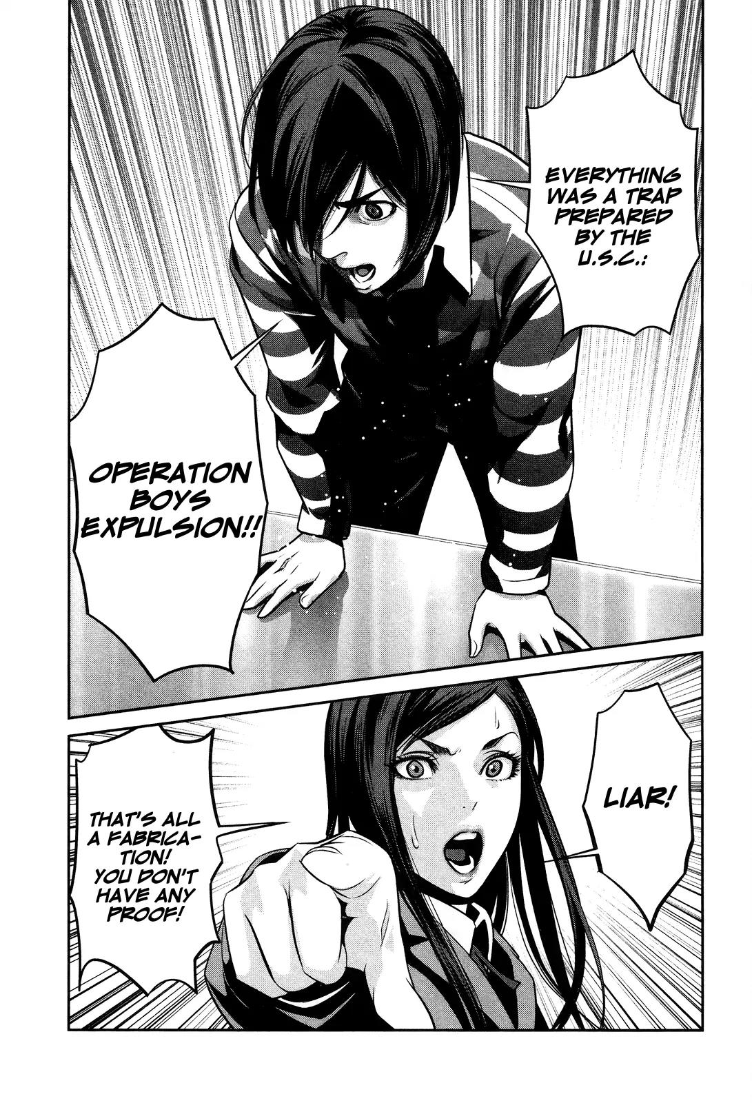 Kangoku Gakuen Chapter 80 page 10 - Chapter 80: The Man in Only Briefs
